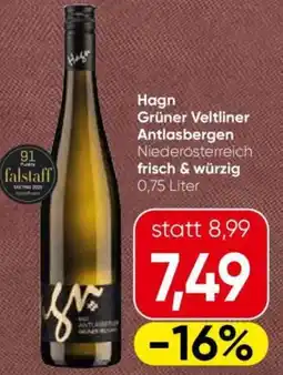 Eurospar Hagn Grüner Veltliner Antlasbergen Angebot