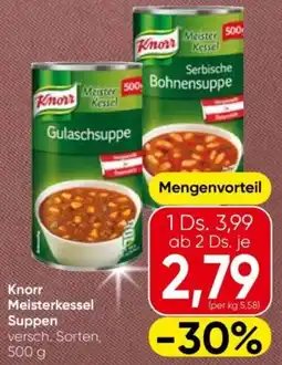Eurospar Knorr Meisterkessel Suppen Angebot