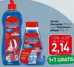 Eurospar Somat Klarspüler oder Maschinen- pfleger Angebot