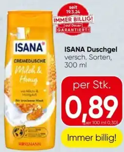Eurospar Isana duschgel Angebot