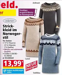Norma Strick- kleid im Norweger stil Angebot