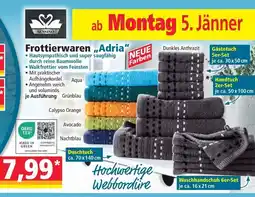 Norma Frottierwaren Adria Angebot