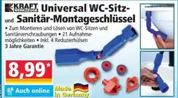 Norma Universal WC-Sitz und Sanitär-Montageschlüssel Angebot