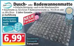 Norma Dusch oder Badewannenmatte Angebot