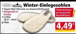 Norma Winter-Einlegesohlen Angebot
