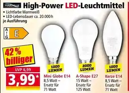 Norma High-Power LED-Leuchtmittel Angebot