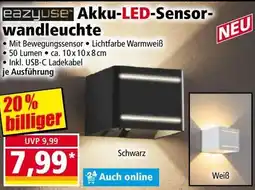 Norma Akku LED Sensor wandleuchte Angebot