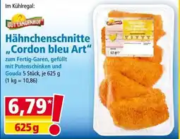 Norma Hähnchenschnitte Cordon bleu Art Angebot