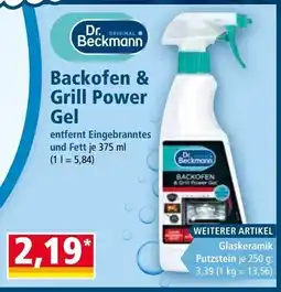 Norma Backofen & Grill Power Gel Angebot