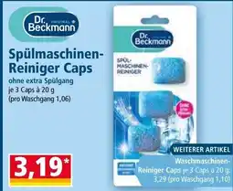 Norma Spülmaschinen Reiniger Caps Angebot