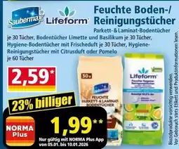 Norma Feuchte Boden Reinigungstücher Angebot