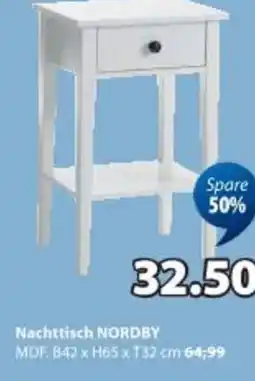 JYSK Nachttisch nordby Angebot