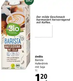 dm dmBio Barista Angebot