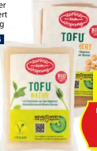 Zurück zum Ursprung Bio-Tofu