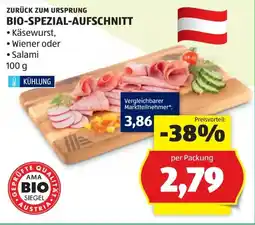 Hofer Zurück zum Ursprung Bio-Spezial-Aufschnitt Angebot