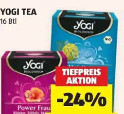 Hofer Yogi Tea Bio Tees Angebot