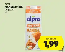 Hofer Alpro Mandeldrink Angebot