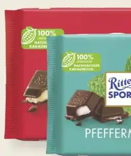 MPreis Ritter Sport Schokolade Angebot
