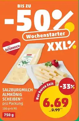 PENNY Salzburgmilch almkönig scheiben Angebot
