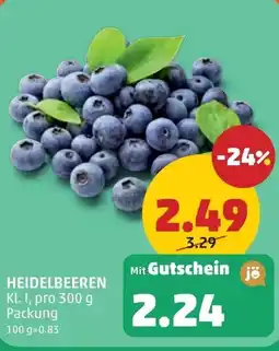 PENNY Heidelbeeren Angebot