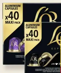 MPreis L'OR Espresso Kaffeekapseln Angebot