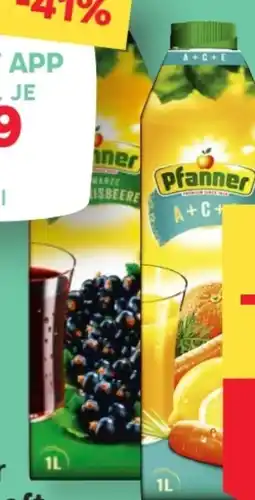 MPreis Pfanner Fruchtsäfte Angebot