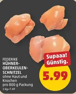 PENNY Federike hühner oberkeulenschnitzel Angebot