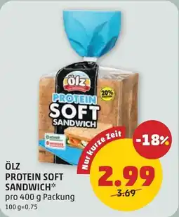 PENNY Ölz protein soft sandwich Angebot