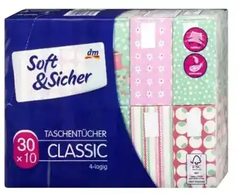 dm Soft und Sicher Taschentücher Classic Angebot