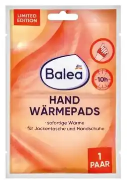 dm Balea Hand Wärmepads Angebot