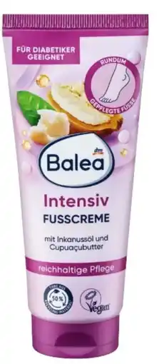 dm Balea Fußcreme Intensiv Angebot