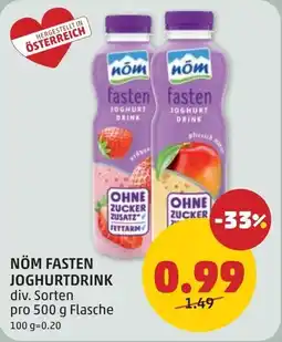 PENNY Nöm fasten joghurtdrink Angebot