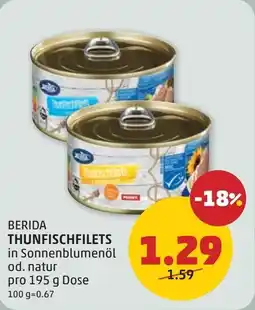 PENNY Berida thunfischfilets Angebot