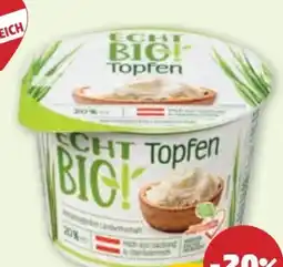 PENNY Echt Bio Topfen Angebot