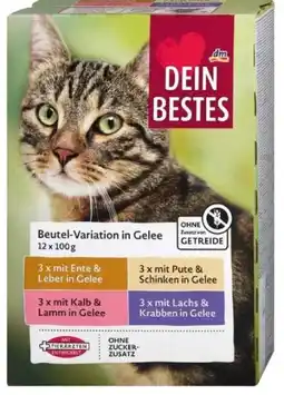 dm Dein Bestes Katzenfutter Beutel-Variationen Angebot