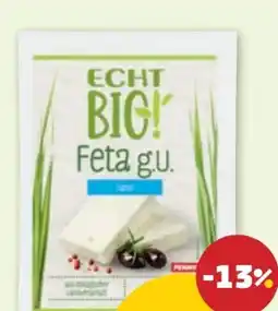 PENNY Echt Bio Feta Natur Angebot