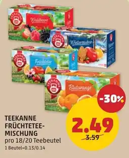 PENNY Teekanne früchtetee mischung Angebot
