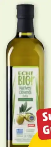 PENNY Echt Bio Natives Olivenöl Extra Angebot