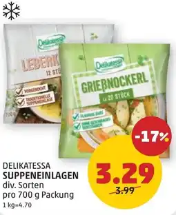 PENNY Delikatessa suppeneinlagen Angebot