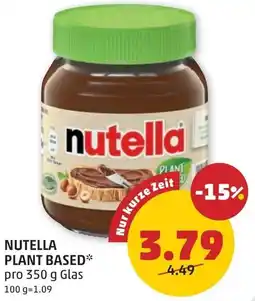 PENNY Nutella plant based Angebot