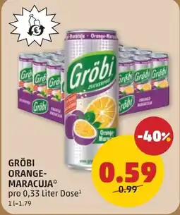 PENNY Gröbi Orange-Maracuja Angebot