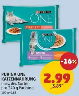 PENNY Purina one katzennahrung Angebot