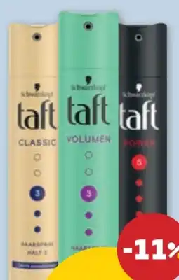PENNY Schwarzkopf 3 Wetter Taft Power Haarlack Angebot