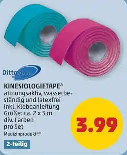 PENNY Kinesiologietape Angebot