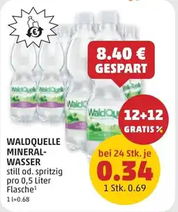PENNY Waldquelle mineralwasser Angebot