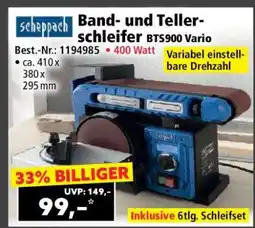 Norma Band- und Tellerschleifer BTS900 Vario Angebot