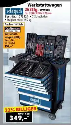 Norma Werkstattwagen 263tlg. TW1000 Angebot