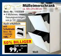 Norma Mülleimerschrank Angebot