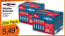 Norma Alkaline Batterien Angebot