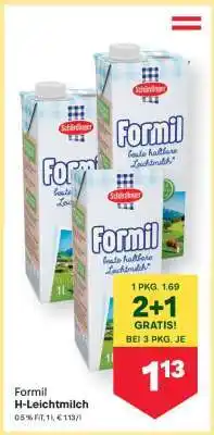 MPreis Formil H-Leichtmilch Angebot